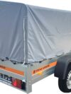 Tema Remorque bâchée basculante Double essieu 263X125cm ECO2612/2 Kipp Marque : Tema