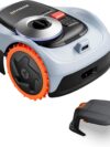 Segway Navimow i205 AWD Robot Tondeuse et Garage S, Jardin de 500 m² | Trois roues motrices, Pentes 45%, EFLS NRTK + Vision, Cartographie automatique, sans...