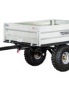 Remorque simple essieu 350kg benne galvanisée basculante 1200x850x300 mm